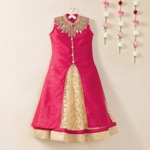 Girls Western Style Lehenga Choli